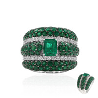 18K Colombian Emerald Gold Ring (Estée Collection)