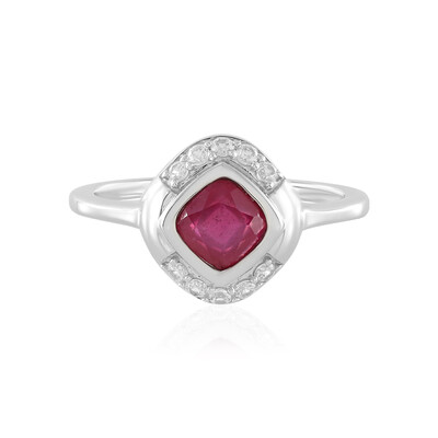 Madagascar Ruby Silver Ring