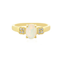 Welo Opal Silver Ring