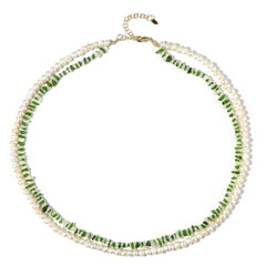 Russian Diopside Silver Necklace