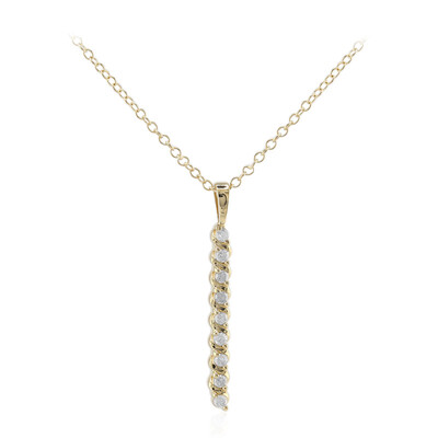 I3 (I) Diamond Silver Necklace