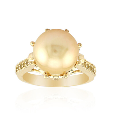 9K Kabira Golden South Sea Pearl Gold Ring (TPC)