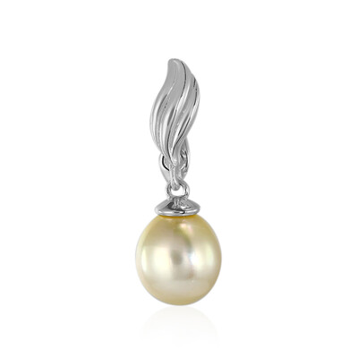 Kabira Golden South Sea Pearl Silver Pendant (TPC)