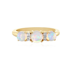 Welo Opal Silver Ring