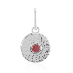 Brazilian Pink Tourmaline Silver Pendant (Pallanova)