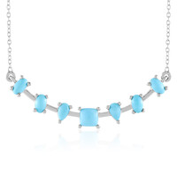 Sleeping Beauty Turquoise Silver Necklace (Faszination Türkis)