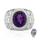 Zambian Amethyst Silver Ring