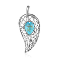 Kingman Blue Mojave Turquoise Silver Pendant (Art of Nature)