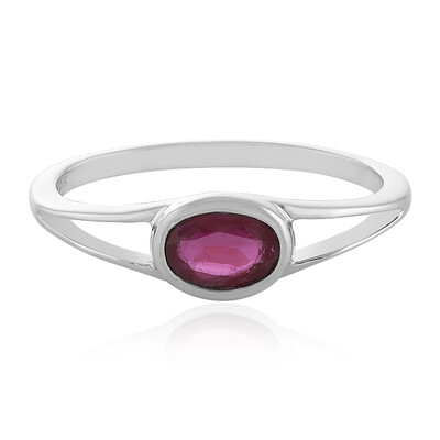 Madagascar Ruby Silver Ring