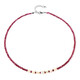 Madagascar Ruby Silver Necklace