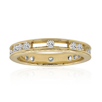 9K SI1 (G) Diamond Gold Ring