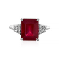 Madagascar Ruby Silver Ring