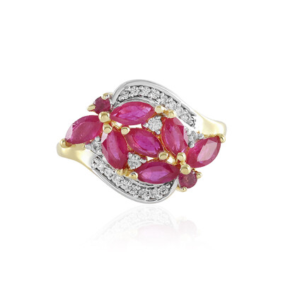 Madagascar Ruby Silver Ring