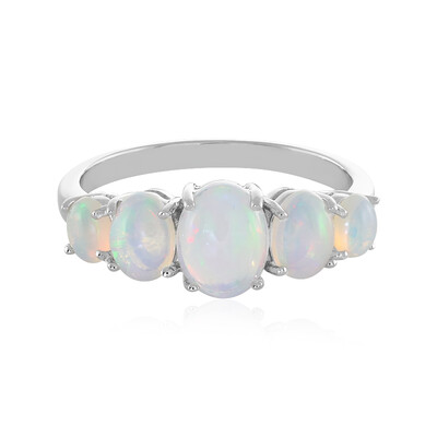 Welo Opal Silver Ring