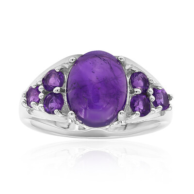 Amethyst Silver Ring