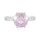 Kunzite Silver Ring