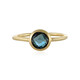 9K London Blue Topaz Gold Ring