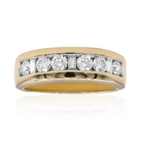 14K SI1 (G) Diamond Gold Ring