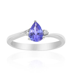 10K AAA Tanzanite Gold Ring