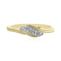 9K Flawless (F) Diamond Gold Ring (LUCENT DIAMONDS)