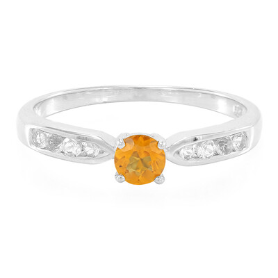 Citrine Silver Ring