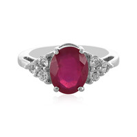 Madagascar Ruby Silver Ring