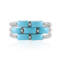 Sleeping Beauty Turquoise Silver Ring (Faszination Türkis)