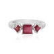 Madagascar Ruby Silver Ring