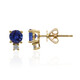 10K AAA Tanzanite Gold Earrings