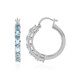 Brazilian Aquamarine Silver Earrings