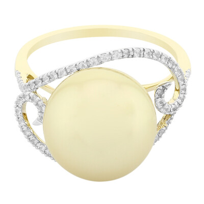 9K Golden South Sea Pearl Gold Ring (TPC)