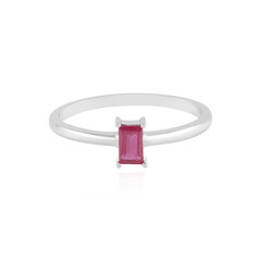 Madagascar Ruby Silver Ring