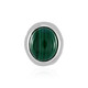 Malachite Silver Pendant (MONOSONO COLLECTION)