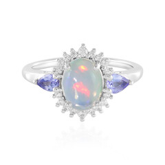 Welo Opal Silver Ring