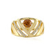 Brown Zircon Silver Ring