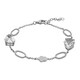 White Quartz Silver Bracelet (TPC)