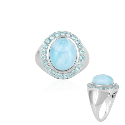 9K Larimar Gold Ring (KM by Juwelo)