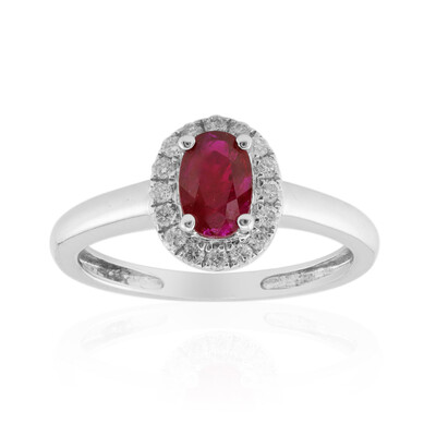 10K AAA Mozambique Ruby Gold Ring