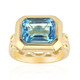 Swiss Blue Topaz Silver Ring (Remy Rotenier)