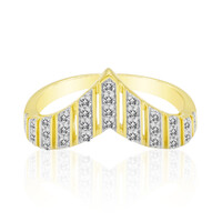 9K SI1 (G) Diamond Gold Ring