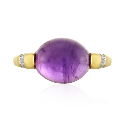 Zambian Amethyst Silver Ring