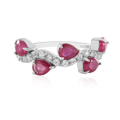 Madagascar Ruby Silver Ring