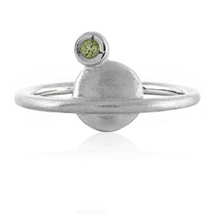 Peridot Silver Ring