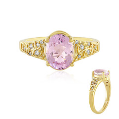 Kunzite Silver Ring