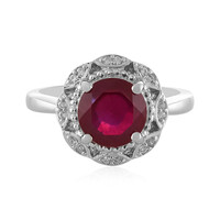 Madagascar Ruby Silver Ring