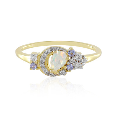 Welo Opal Silver Ring