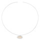 Mother of Pearl Silver Choker