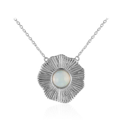 Welo Opal Silver Necklace