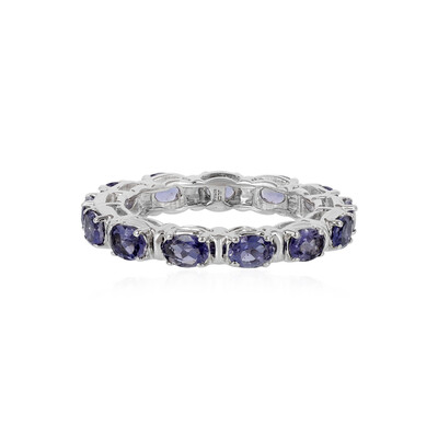 Iolite Silver Ring