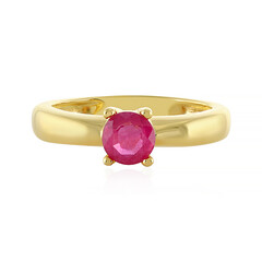 Madagascar Pink Sapphire Silver Ring